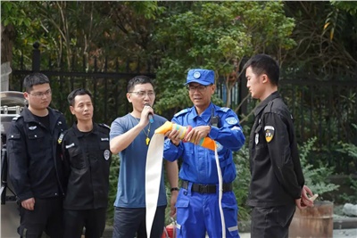 以練筑防 | 湘聯(lián)電纜大型消防演練圓滿(mǎn)完成！