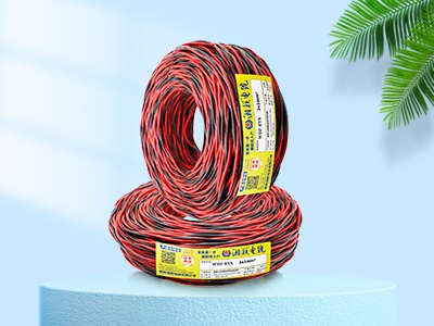 低煙無(wú)鹵阻燃雙絞軟電線