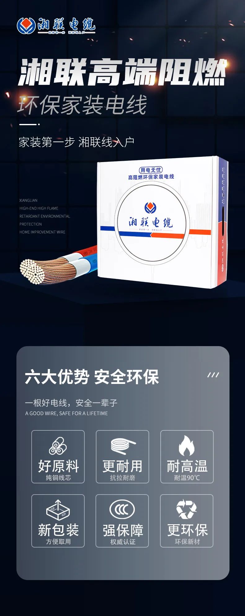 高端新品，雙層防護(hù) 品質(zhì)升級，安全加倍 #安全用電你我湘聯(lián)